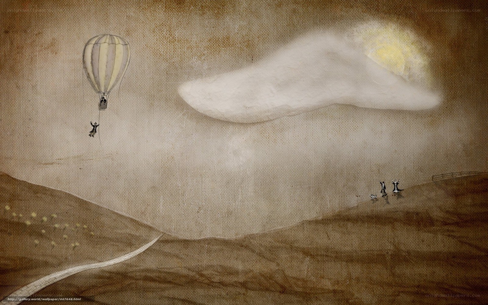 Hot air balloon adventure