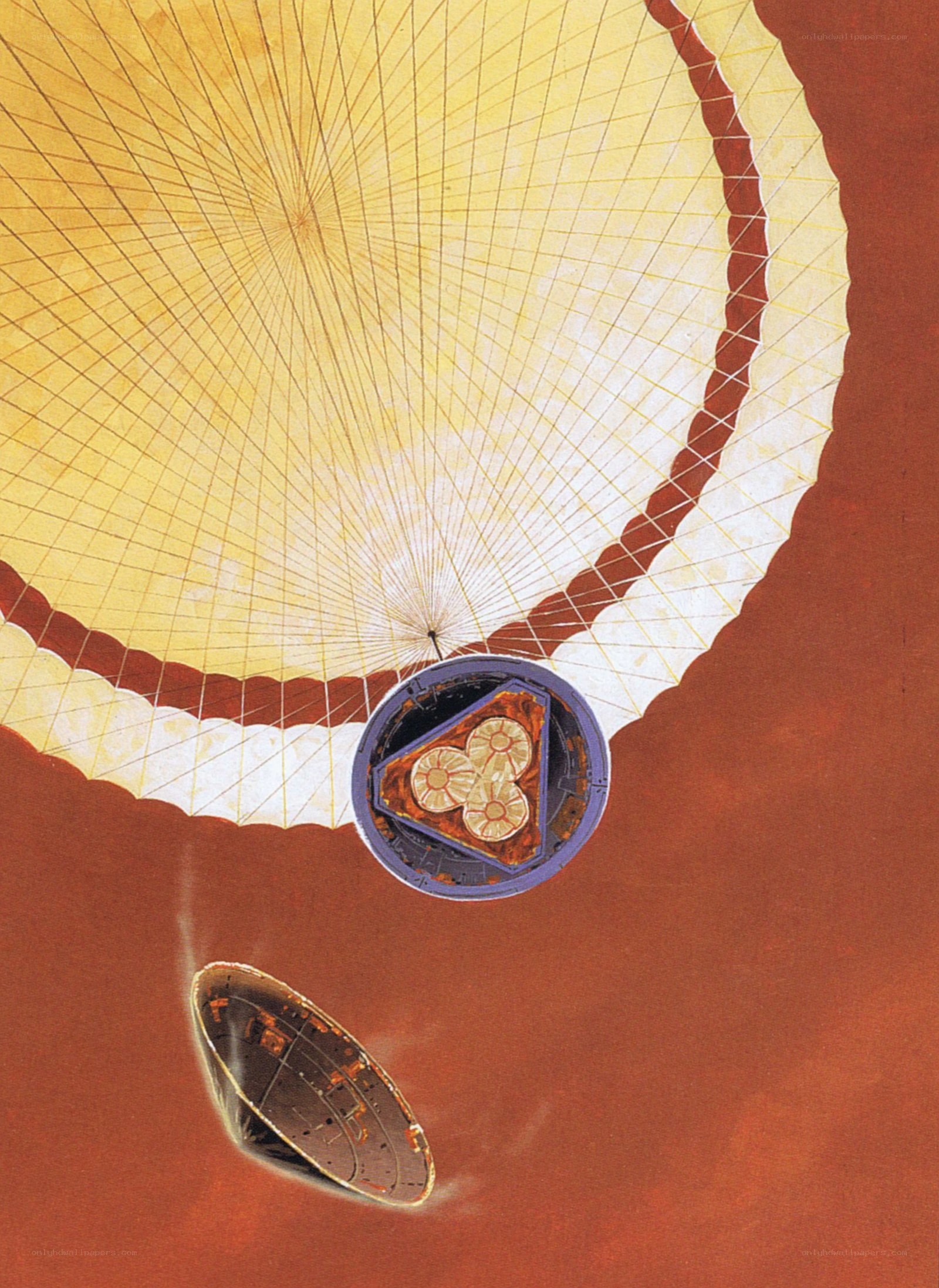 Hot air balloon descent