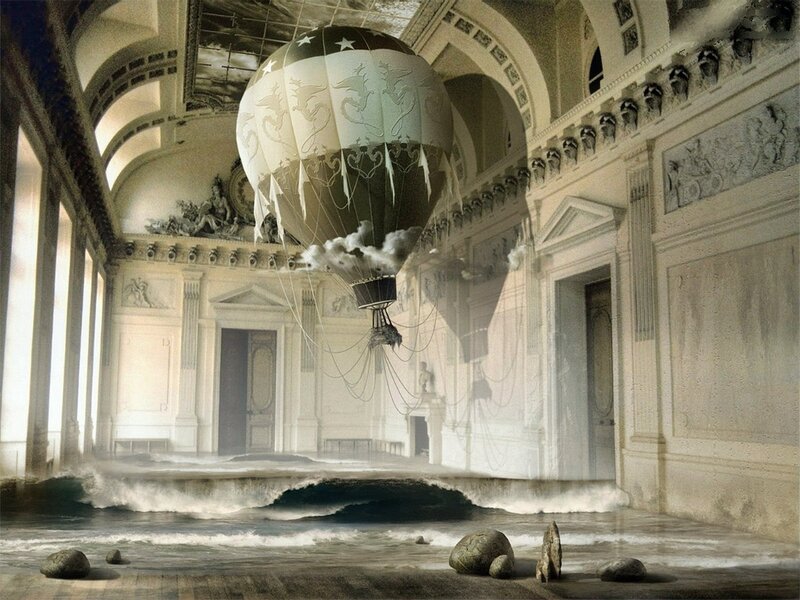 Hot Air Balloon in Hall