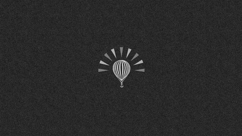 hot air balloon logo