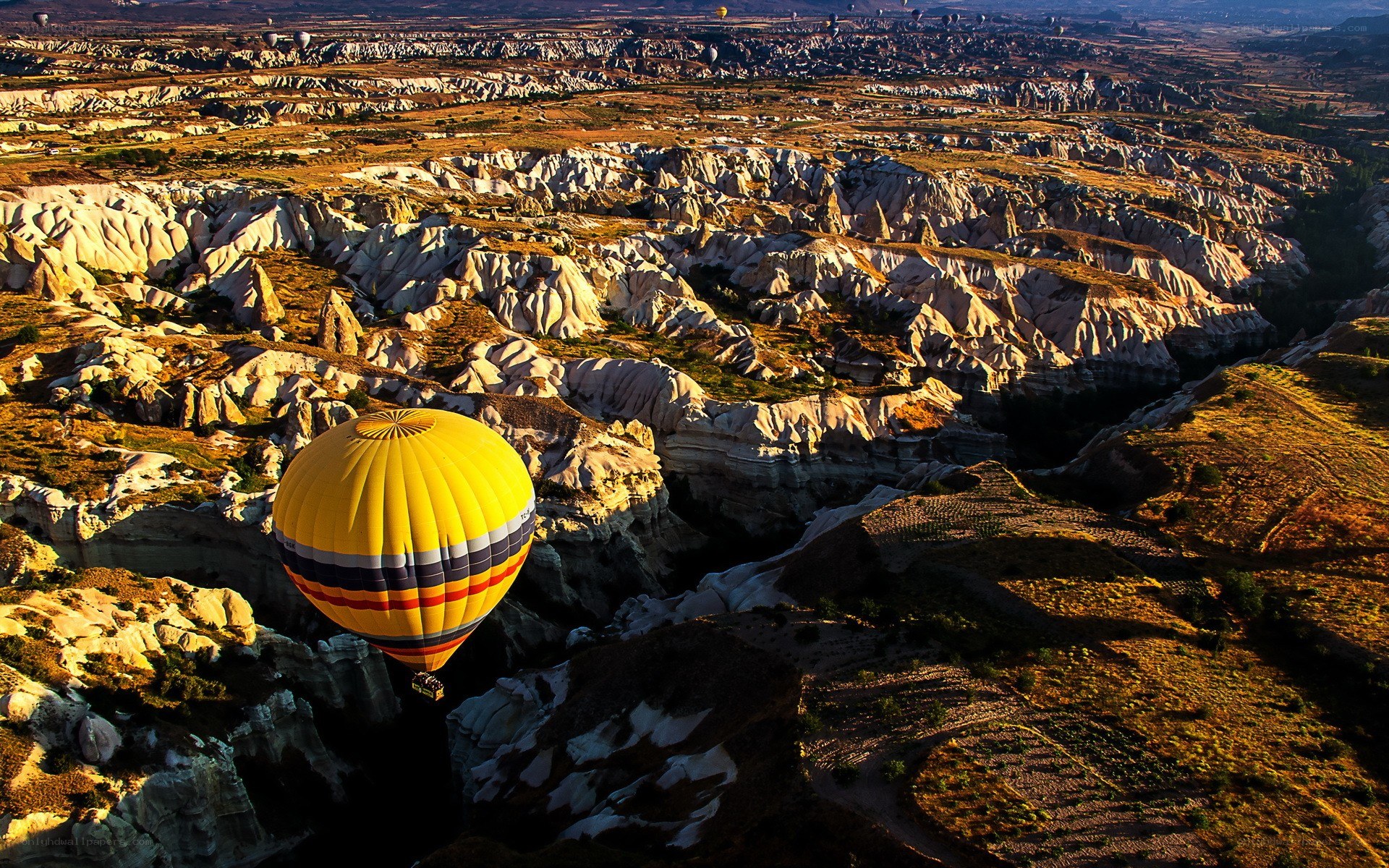 Hot air balloon over Cappadocia