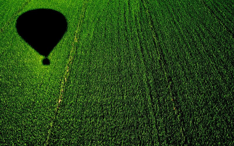 Hot Air Balloon Shadow