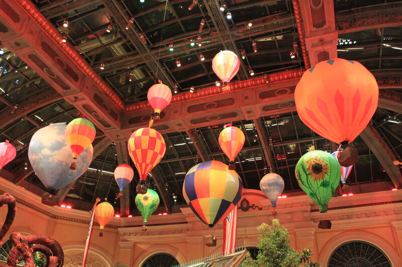 Hot Air Balloons in Atrium