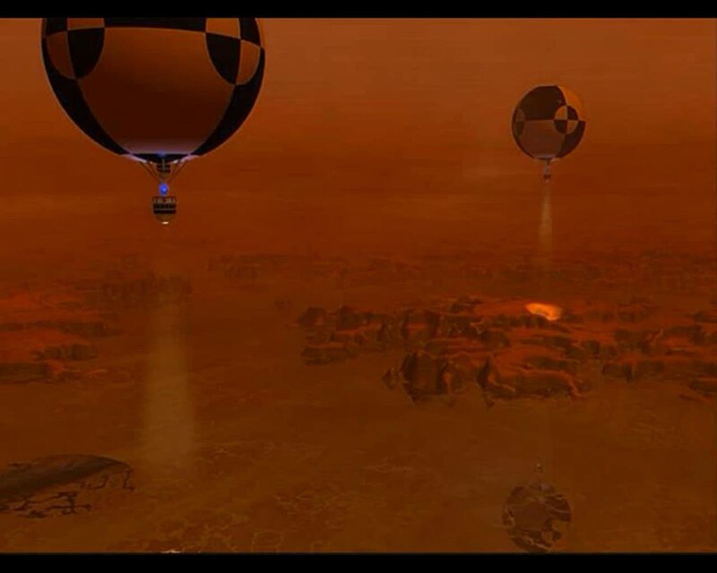 Hot Air Balloons on Mars