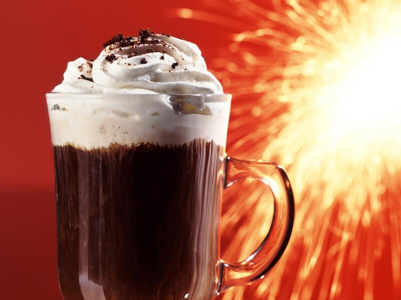Hot Chocolate Drink — Red