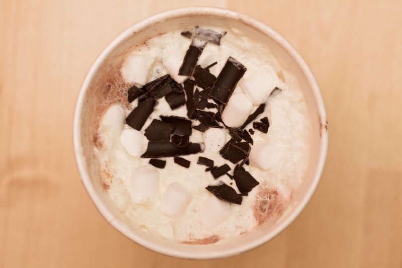 Hot Chocolate in a Cup — Brown
