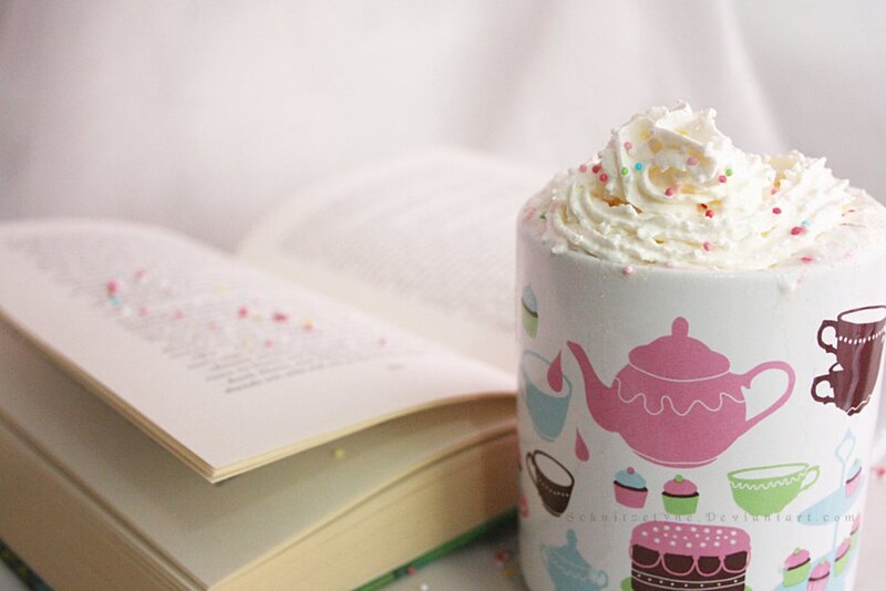 Hot Chocolate in Mug — White, Cozy, Morning