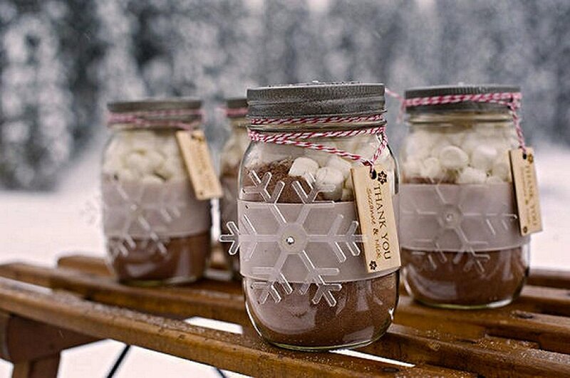 Hot Chocolate Jars