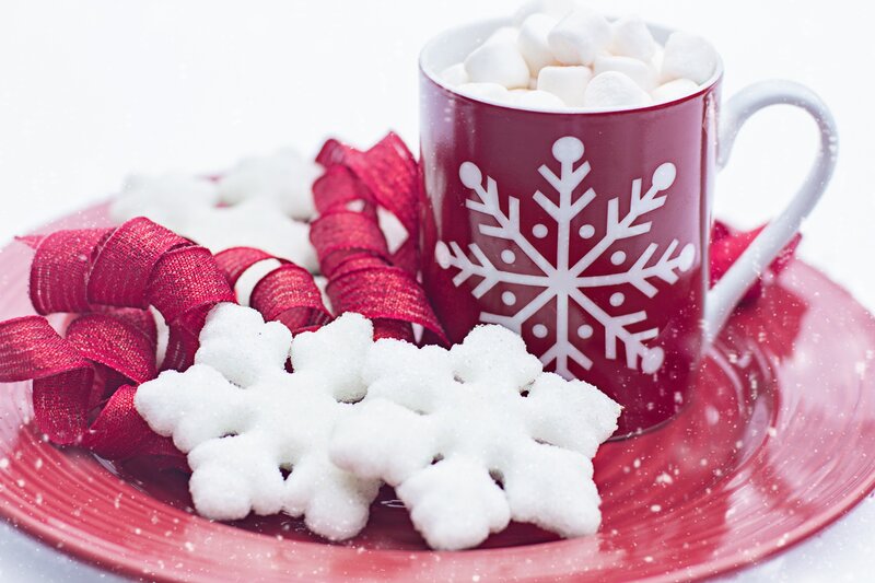 Hot cocoa with marshmallows