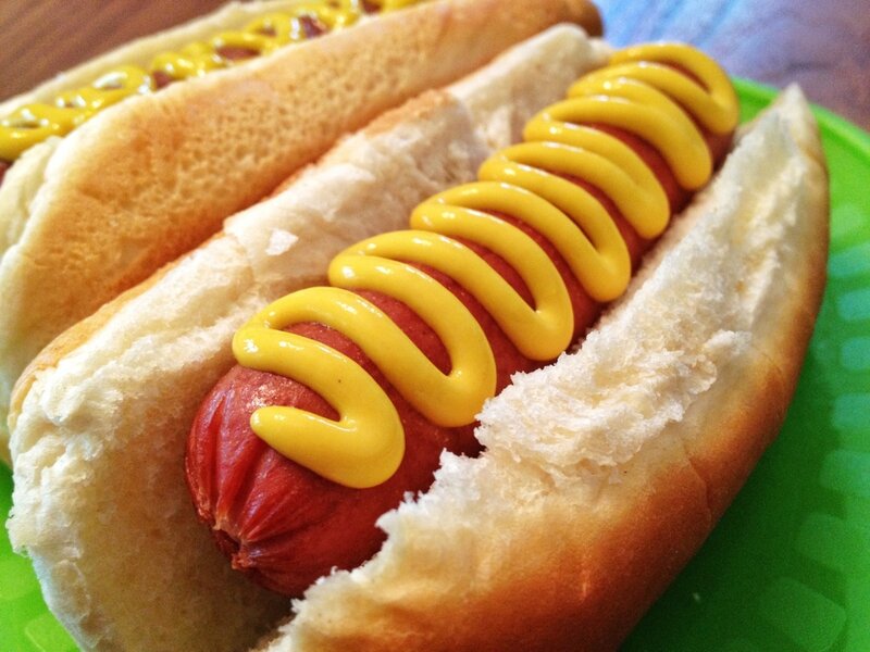 Hot Dog with Mustard