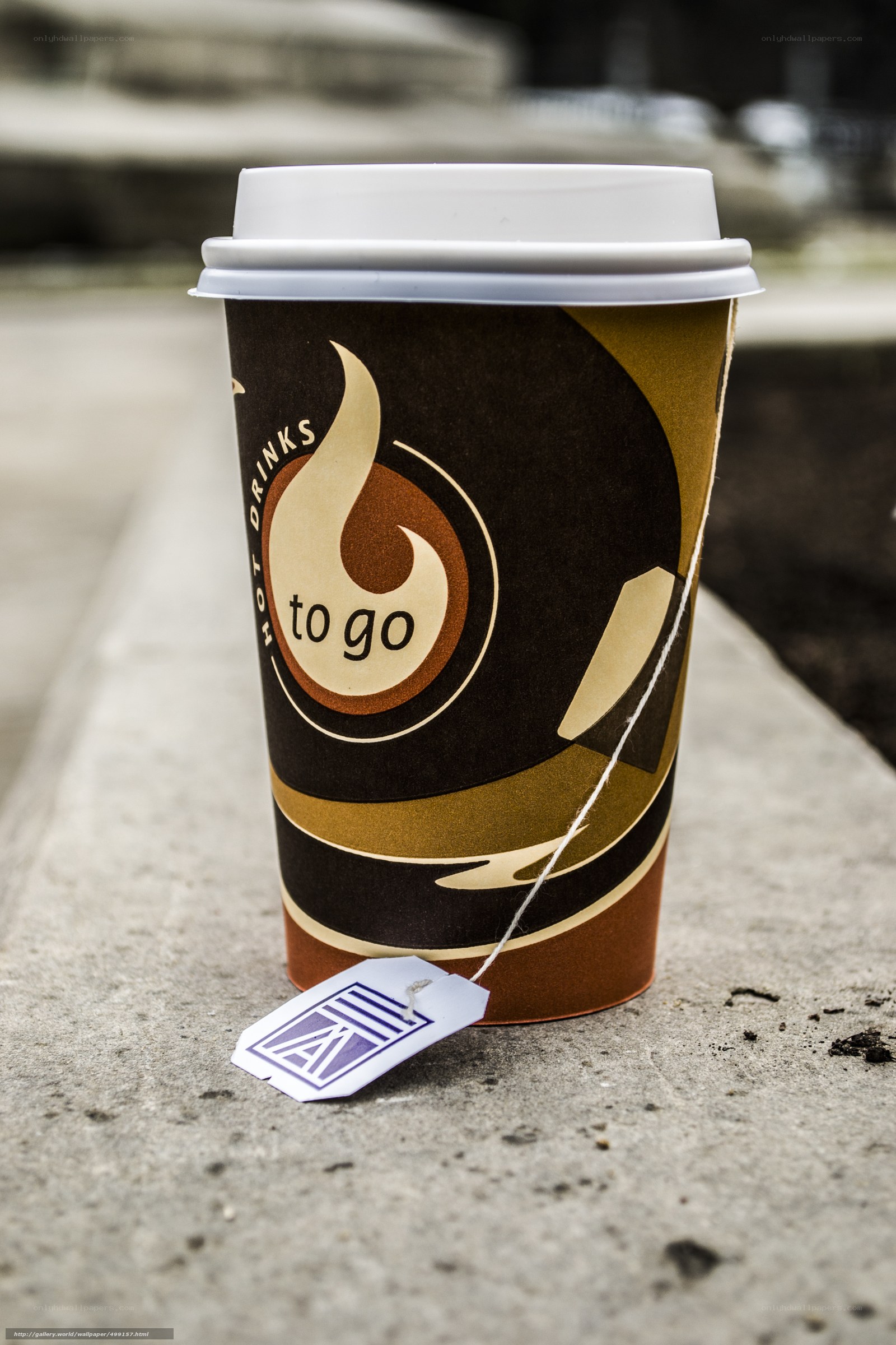 Hot drink to go cup