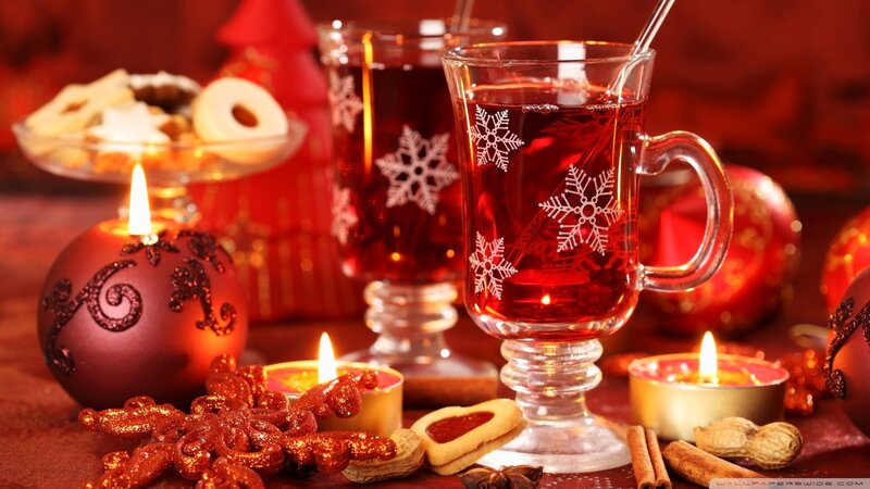 Hot Drink with Cookies