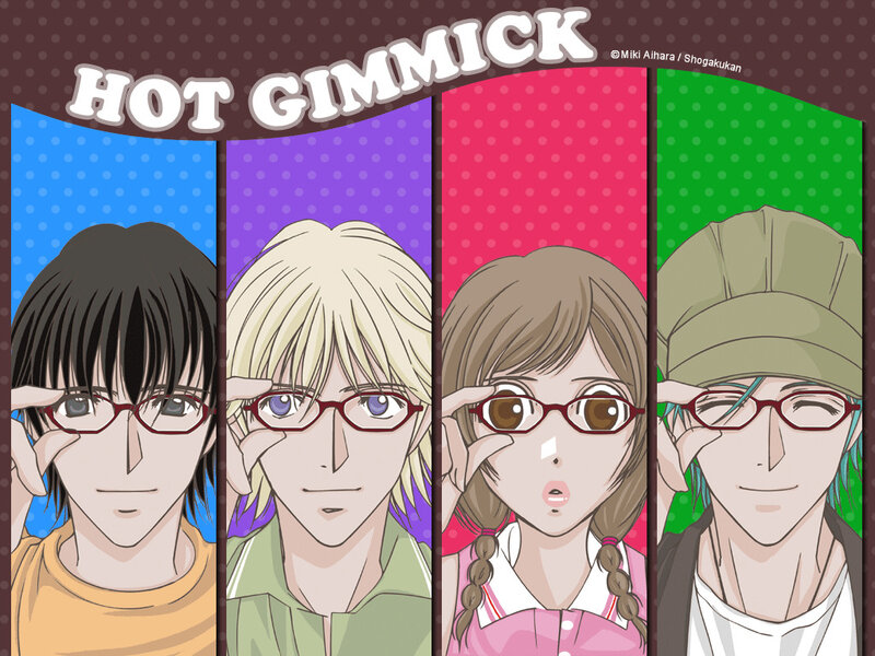 Hot Gimmick anime characters