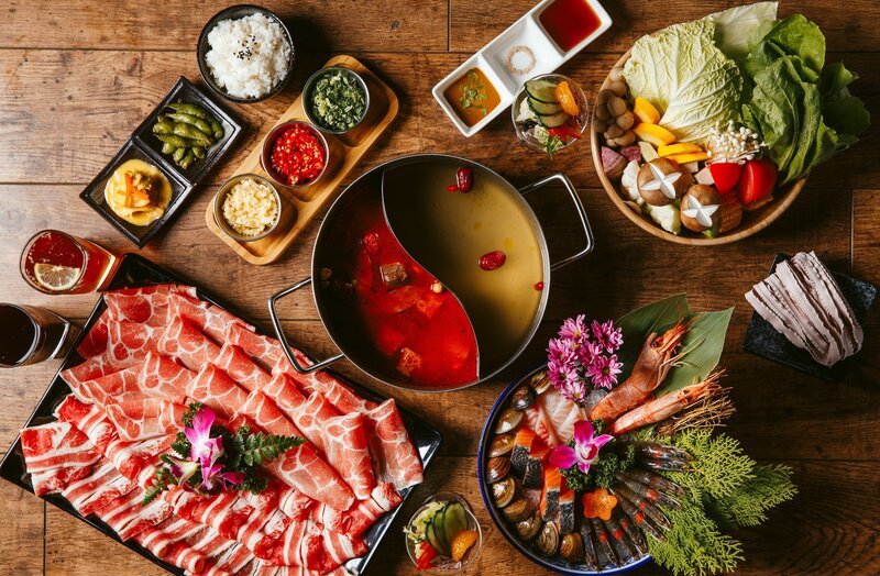 Hot Pot Meal — Brown, Appetizing