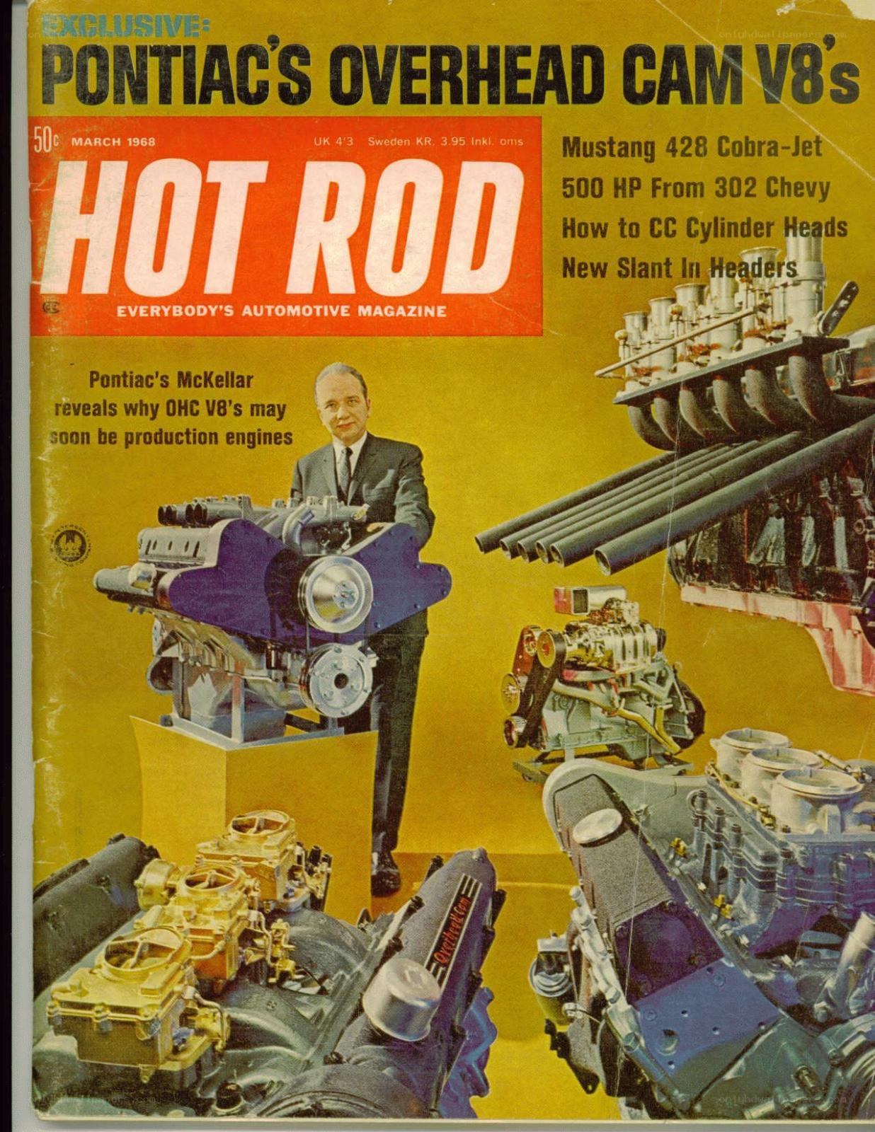 Hot Rod magazine cover
