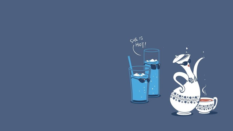 Hot tea vs cold drinks