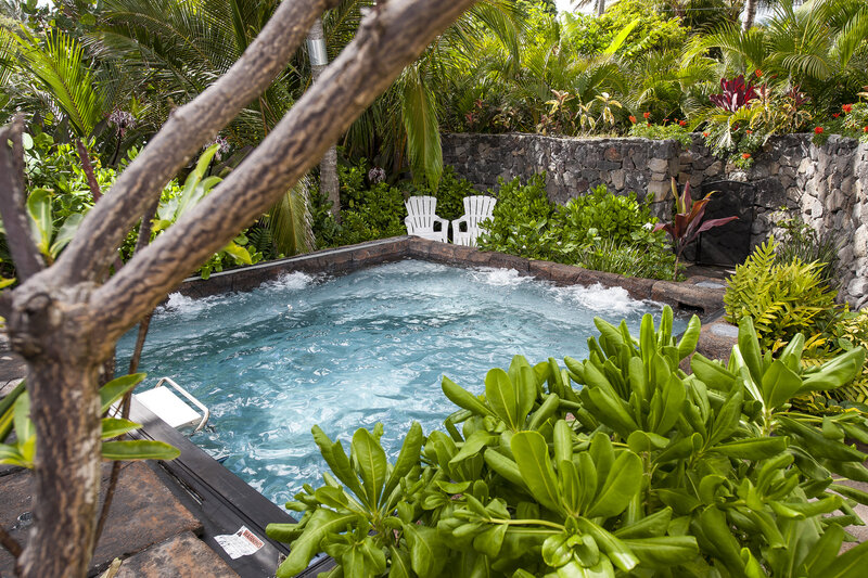 Hot Tub in Garden