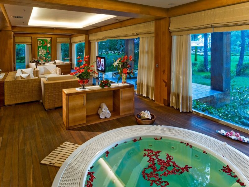 Hot Tub in Spa Room