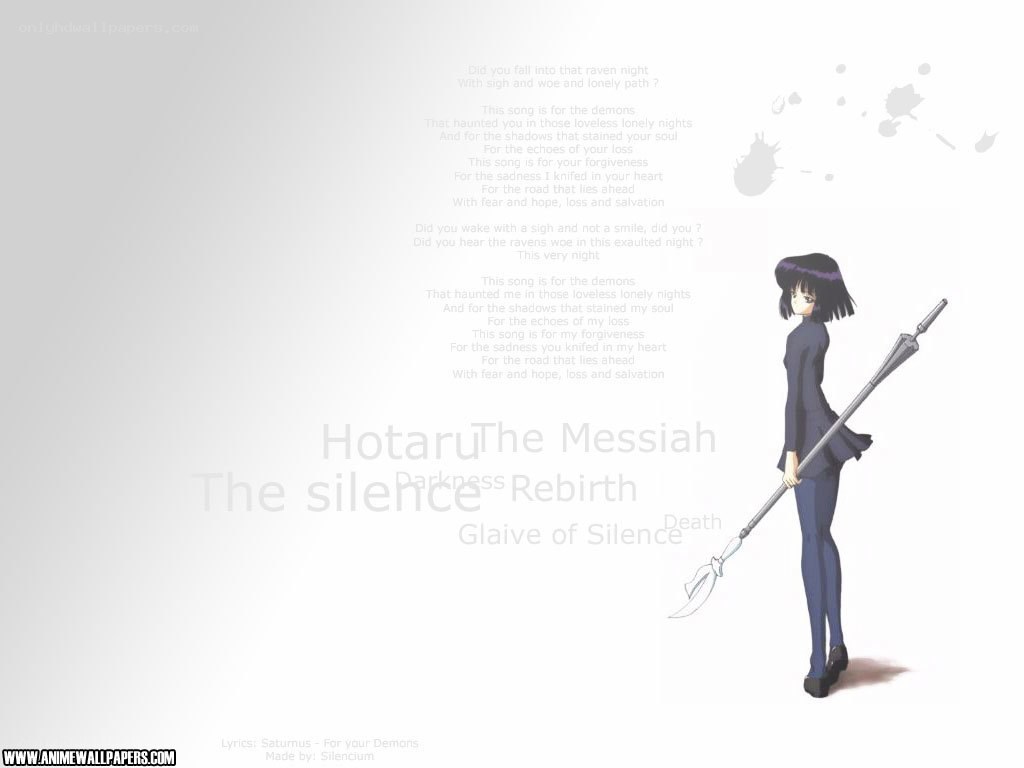 Hotaru with spear artwork