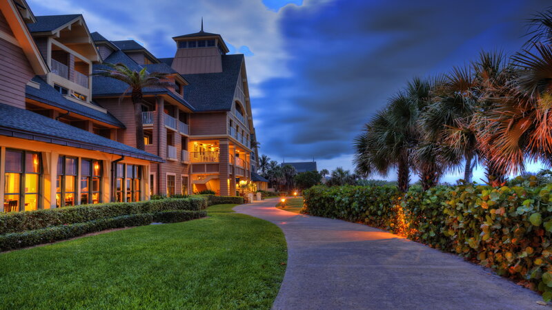 Hotel at Dusk