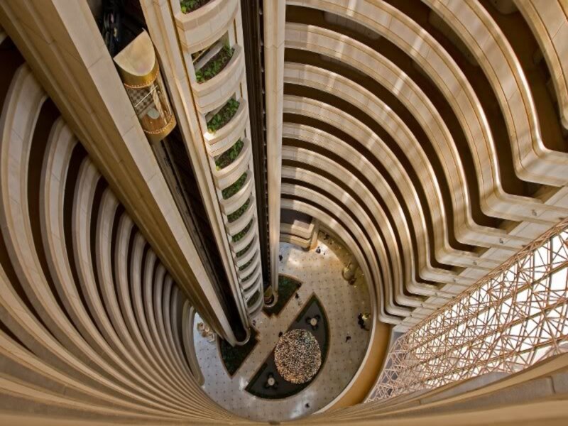 Hotel Atrium Interior