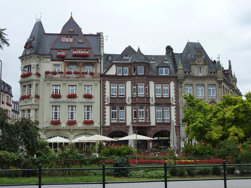 Hotel Building Facade — Gray