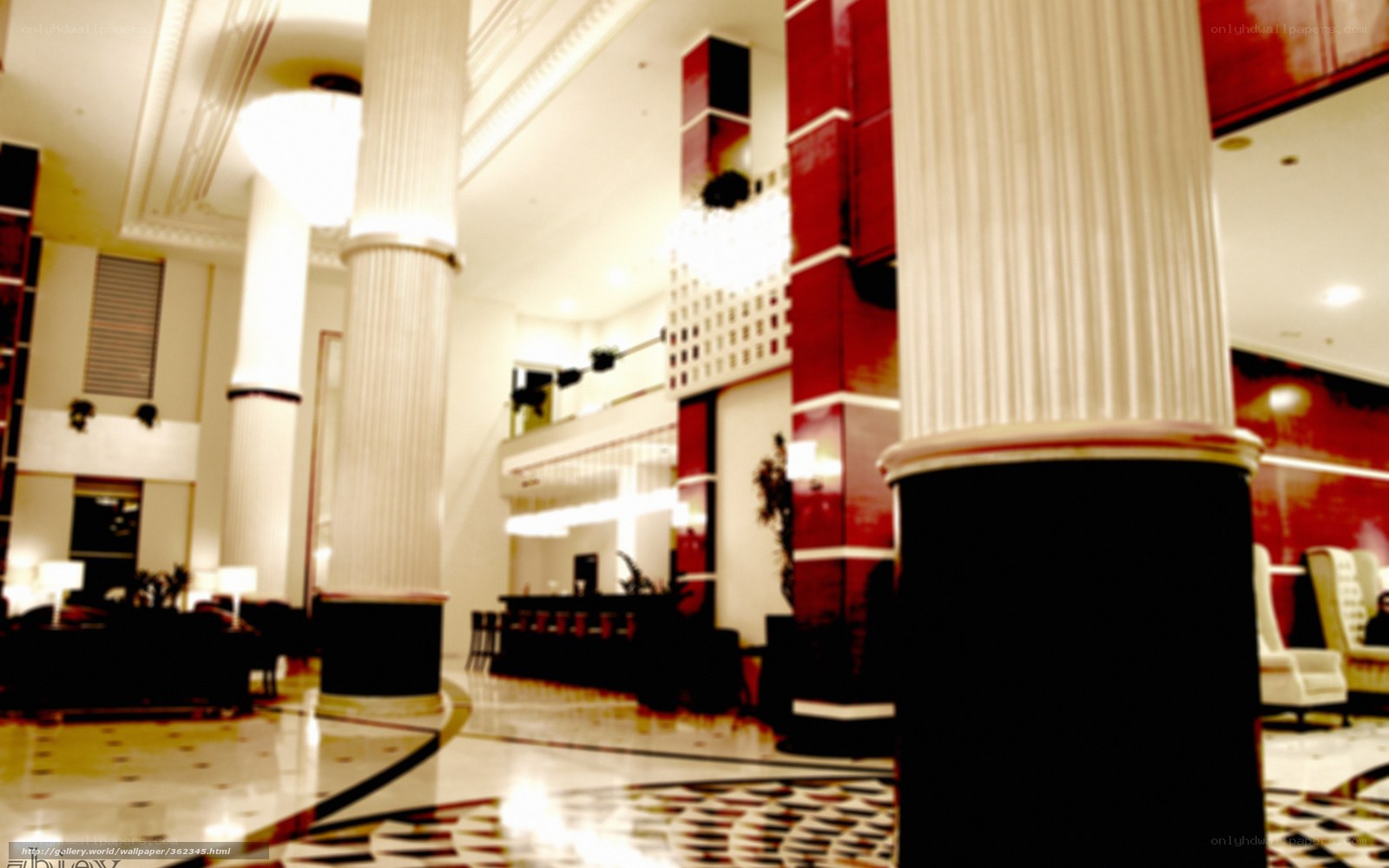 hotel lobby interior