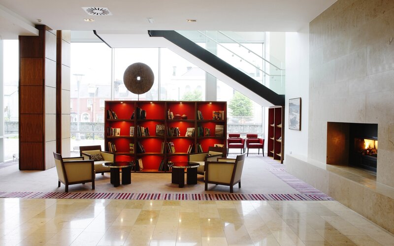 Hotel Lobby Seating Area — Beige