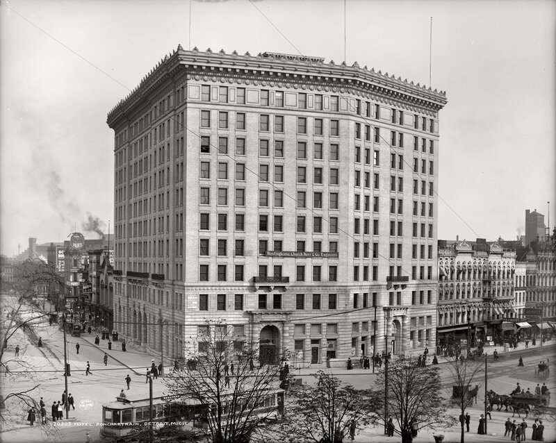 Hotel Pontchartrain in Detroit