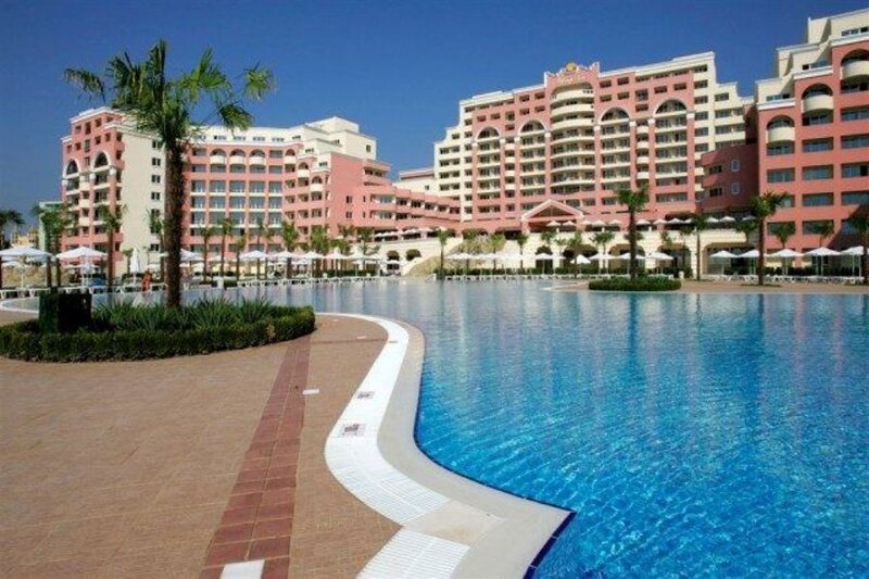 Hotel Pool Complex — Blue