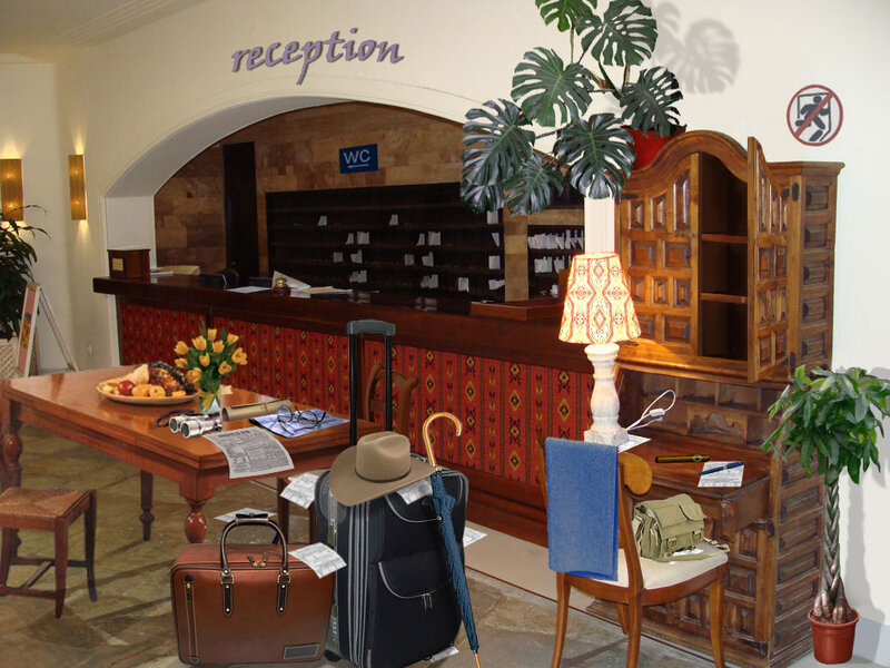 Hotel Reception Area