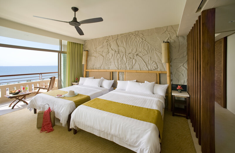 Hotel Room with Ocean View — Beige