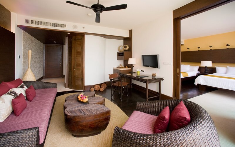 Hotel Suite Interior — Brown