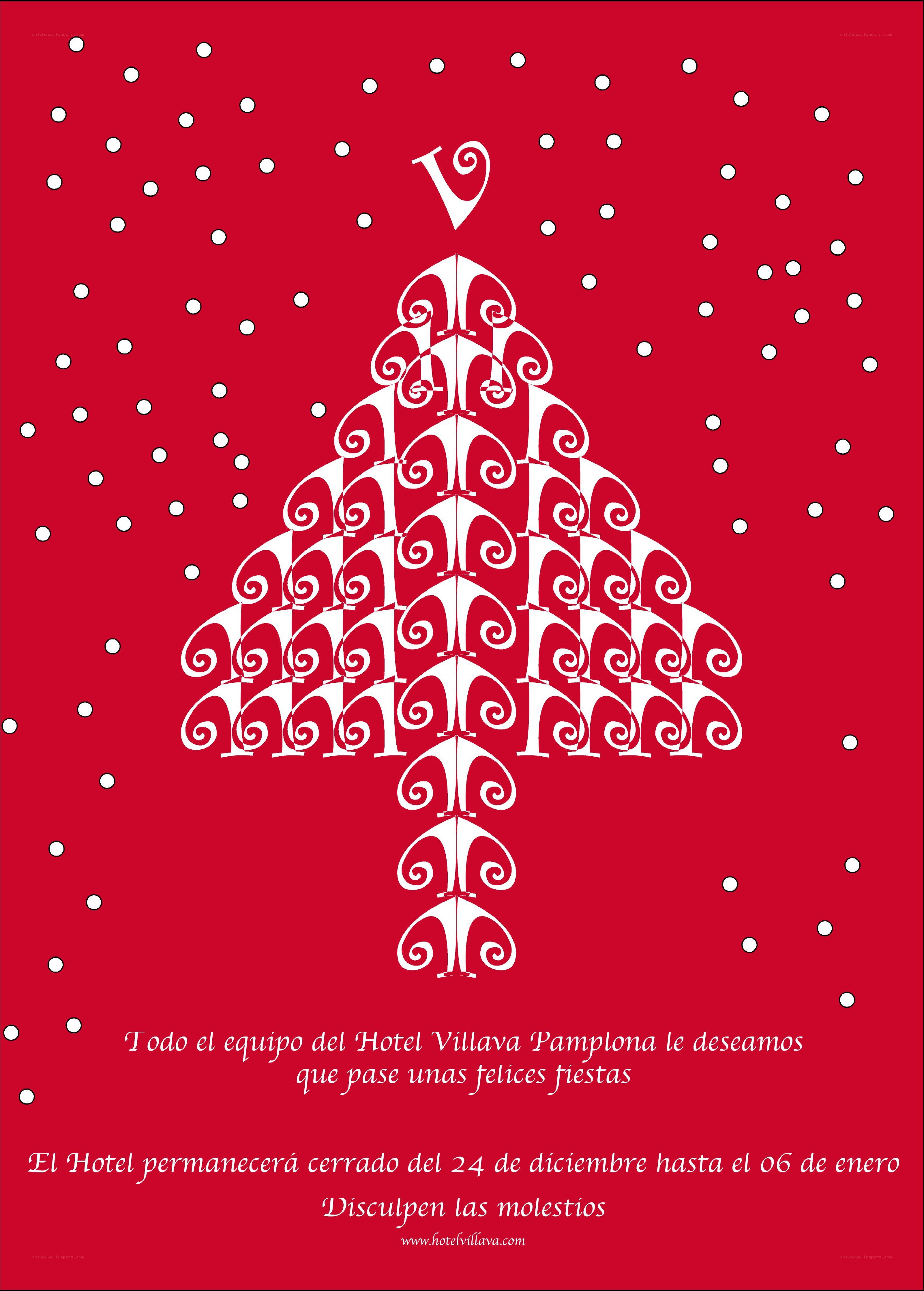 Hotel Villava Christmas card