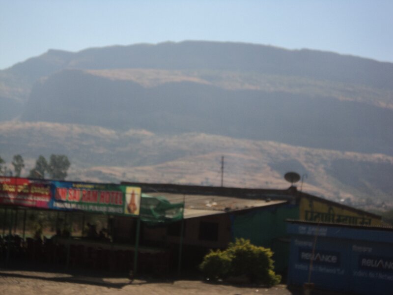 Hotel with mountain view