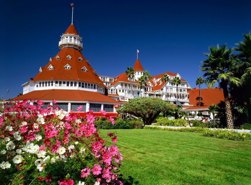 Hotel with Red Roof