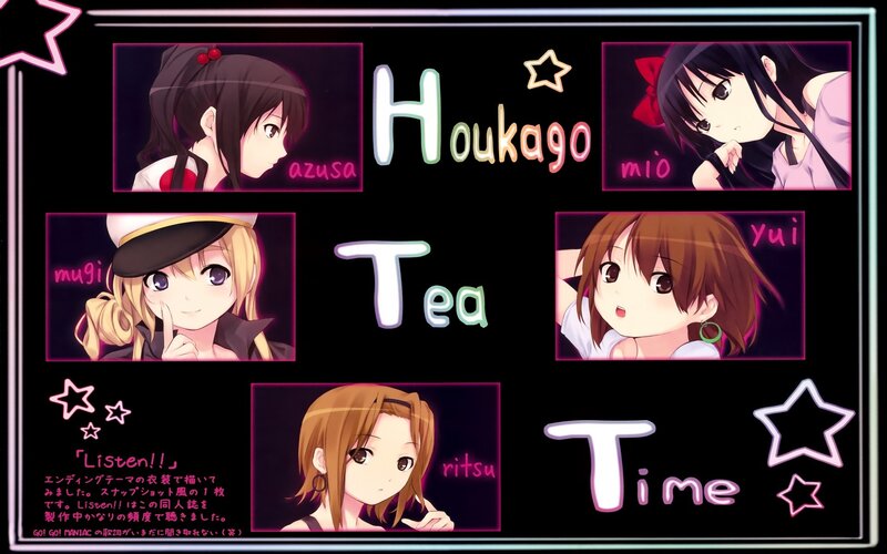 Houkago Tea Time characters