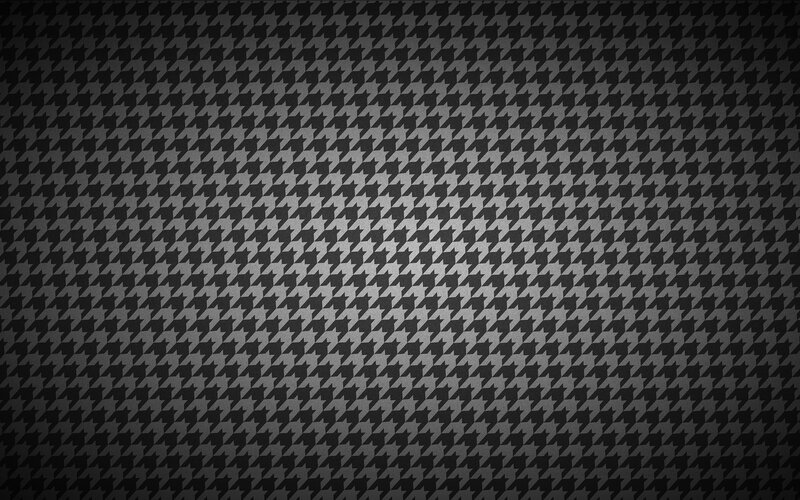 Hounds-tooth Pattern — Black, Neutral