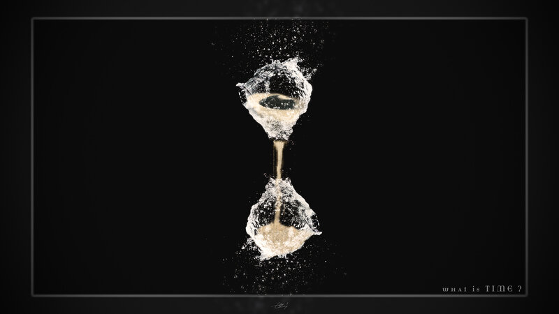 Hourglass Made of Water