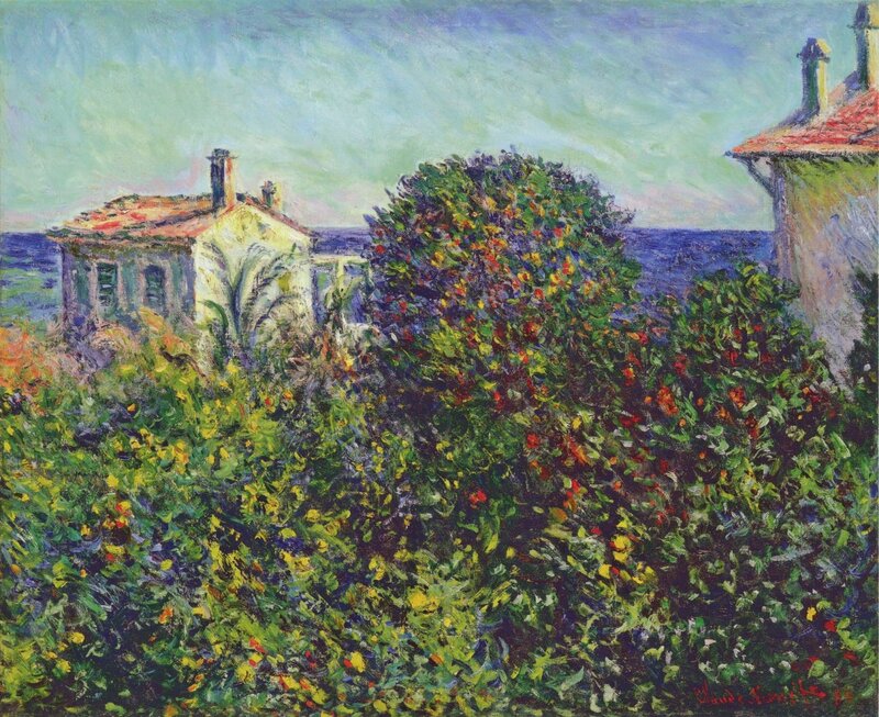 House Among Bushes