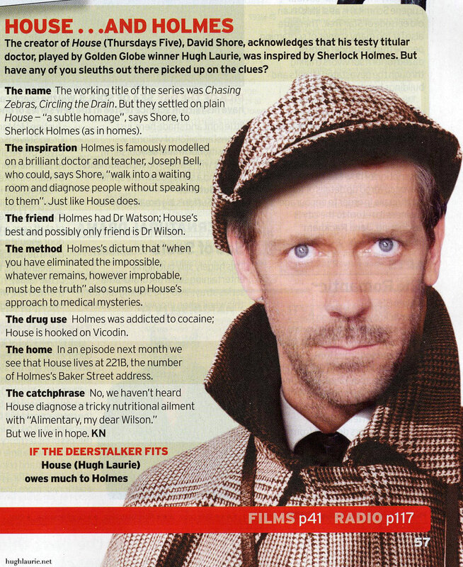 House and Holmes comparison