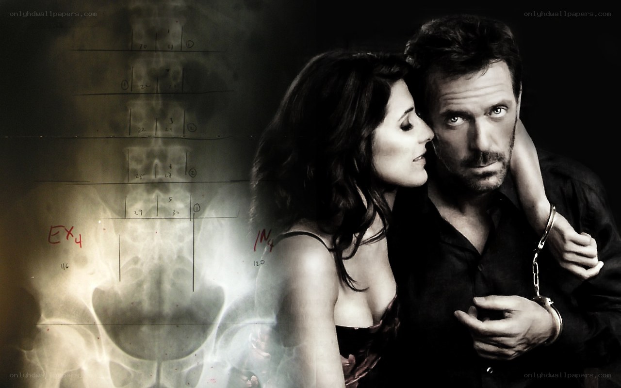 House and Wilson in a dramatic scene
