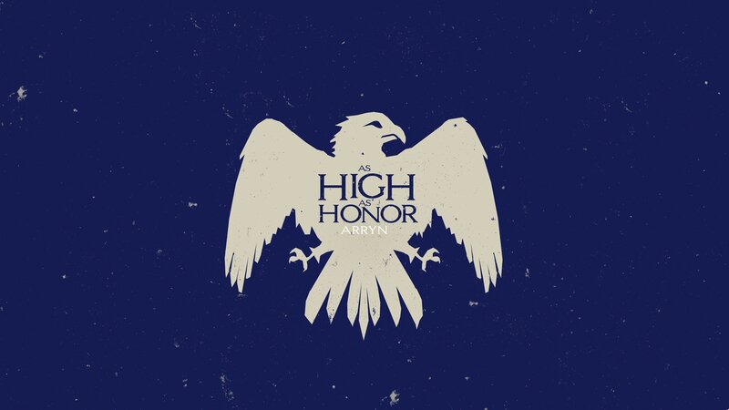 House Arryn sigil with motto