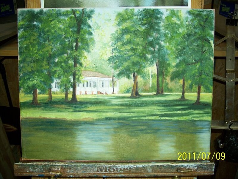 House Behind Trees