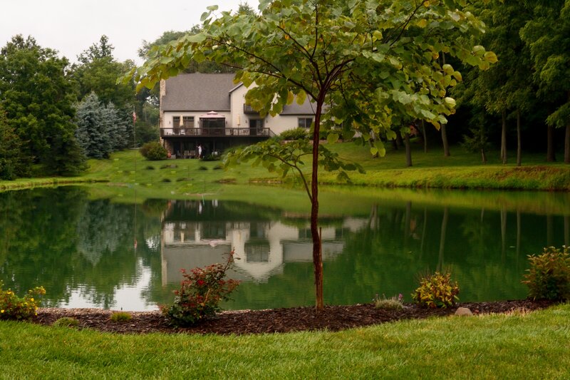 House by a Pond