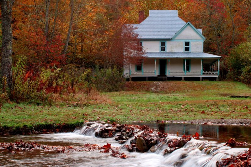 House by a Stream