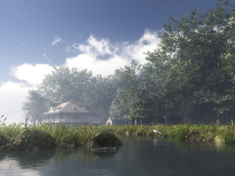 House by the lake