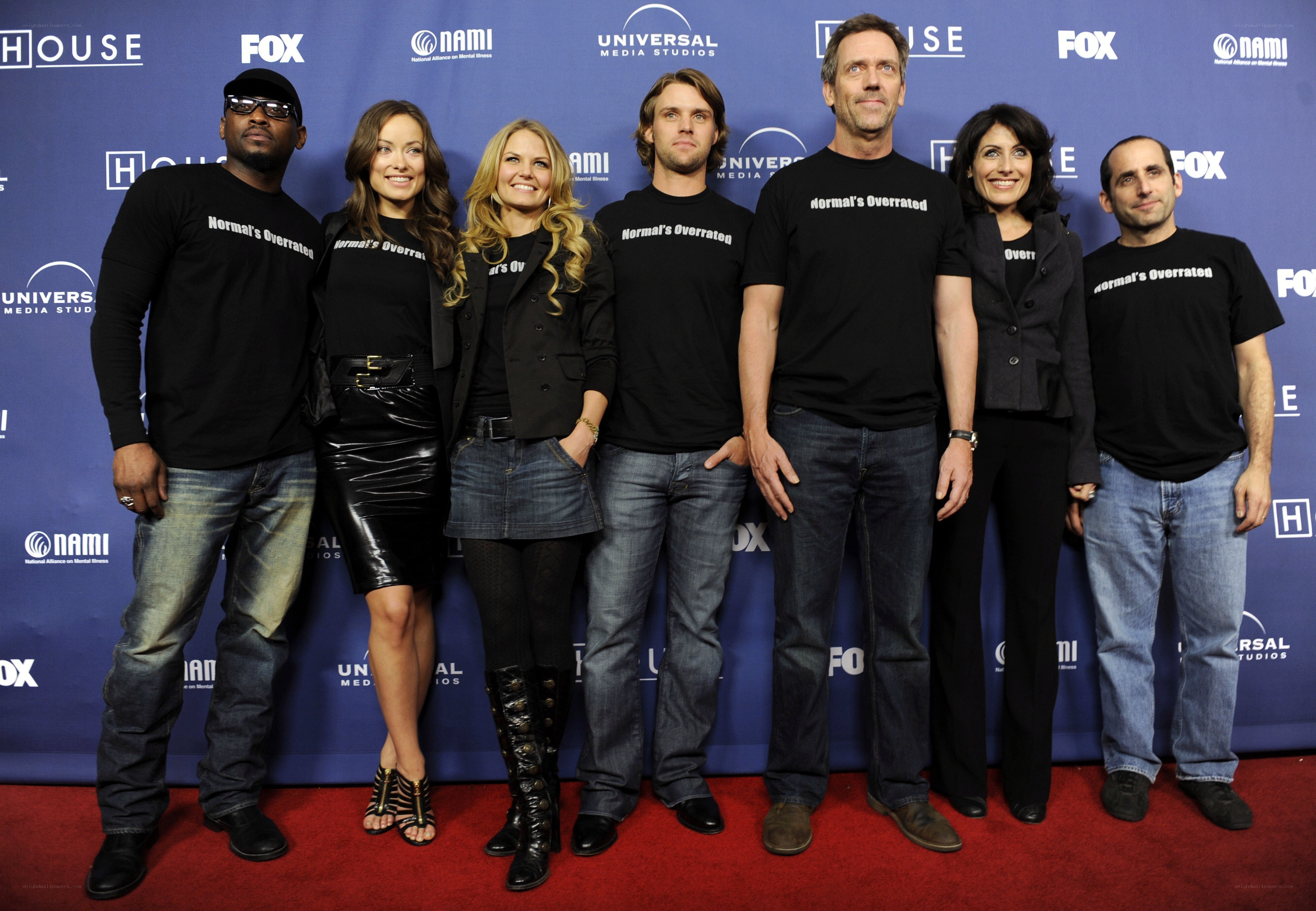 House cast at event