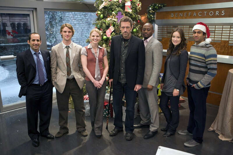 House cast at holiday event