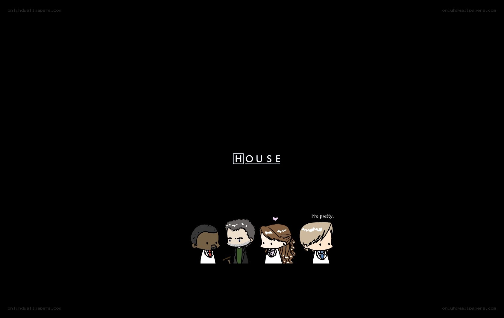 House characters chibi art